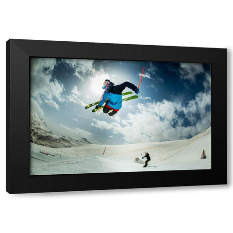 Local Ema Galli  performing Black Modern Wood Framed Art Print by Verbiest, Eric