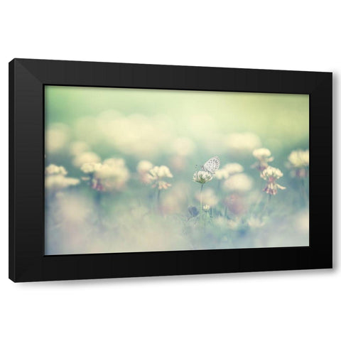 small world Black Modern Wood Framed Art Print with Double Matting by Suzuki, Takashi
