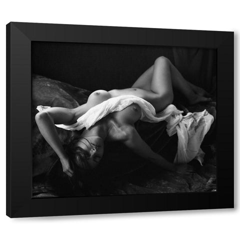 the miracle of silver halides Black Modern Wood Framed Art Print with Double Matting by Wunderskatz