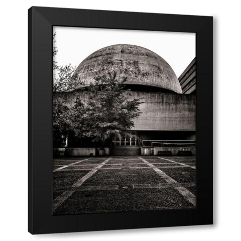 McLaughlin Planetarium No 2 Black Modern Wood Framed Art Print by Carson, Brian