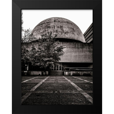 McLaughlin Planetarium No 2 Black Modern Wood Framed Art Print by Carson, Brian