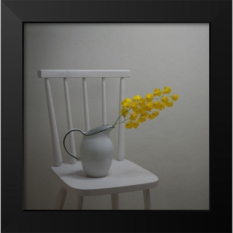 Simplicity of life Black Modern Wood Framed Art Print by Perfoncio, Margareth