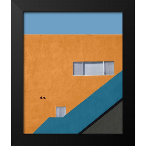 Condo Black Modern Wood Framed Art Print by Labagnara, Roxana