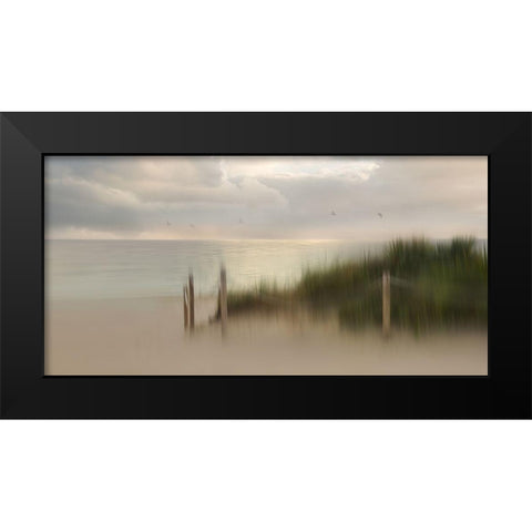 Early bird Black Modern Wood Framed Art Print by Westum, Heidi