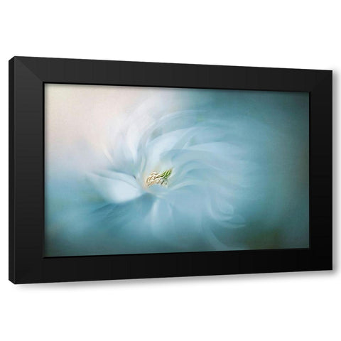 Serene Black Modern Wood Framed Art Print by Parker, Jacky