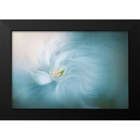 Serene Black Modern Wood Framed Art Print by Parker, Jacky