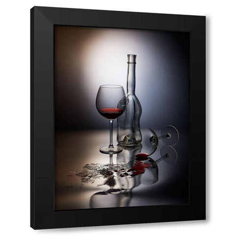 Forget the Black Modern Wood Framed Art Print by Batenko, Dmitriy