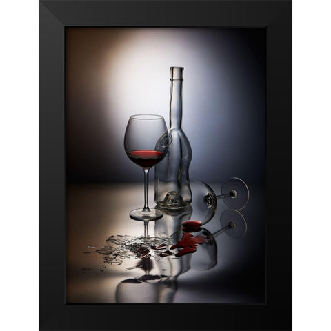 Forget the Black Modern Wood Framed Art Print by Batenko, Dmitriy