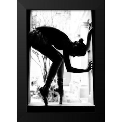 Lorn Black Modern Wood Framed Art Print by Osorio, Melissa