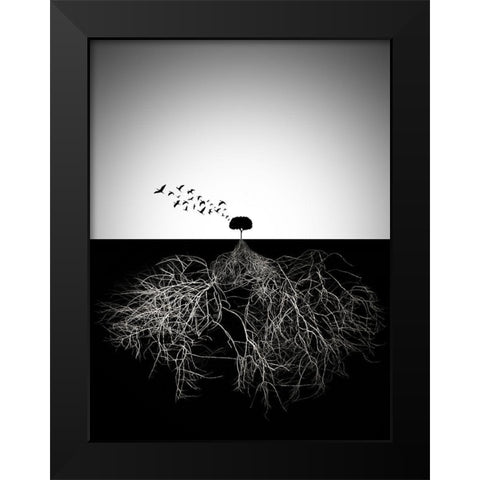 Do not judge according to appearance Black Modern Wood Framed Art Print by Arslanian, Souren