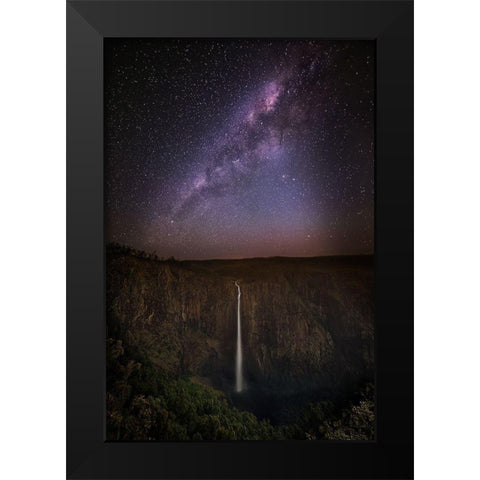 Soul Vacation II Black Modern Wood Framed Art Print by Harrison-Hill, Tracey