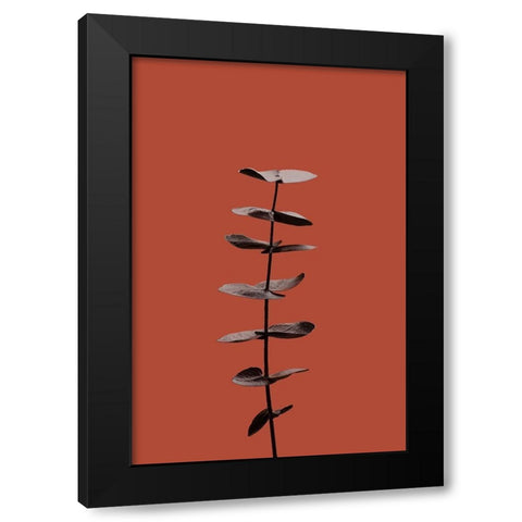 Eucalyptus Rust 04 Black Modern Wood Framed Art Print by Artographie Studio