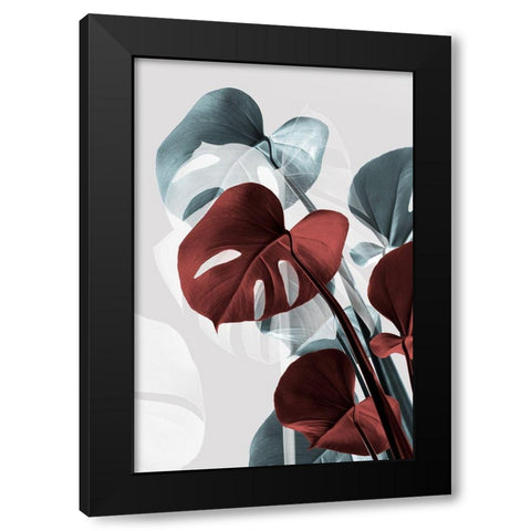 Monstera Creative 15 Black Modern Wood Framed Art Print with Double Matting by Artographie Studio
