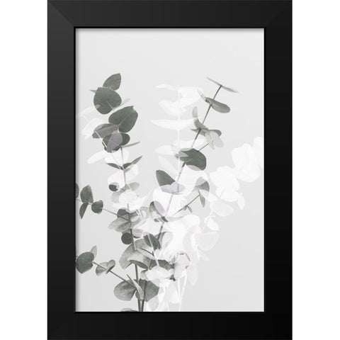 Eucalyptus Creative 08 Black Modern Wood Framed Art Print by Artographie Studio
