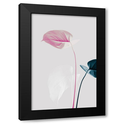 Monstera Creative 24 Black Modern Wood Framed Art Print by Artographie Studio