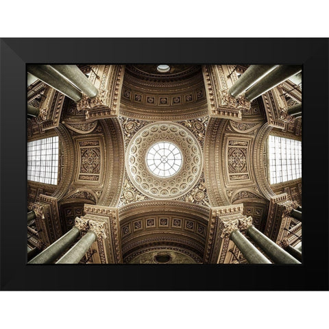 Versailles III Black Modern Wood Framed Art Print by el Gamal, Nanouk