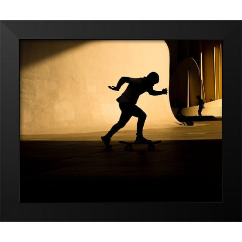 Sevilla 5 Black Modern Wood Framed Art Print by Carrion, Blas