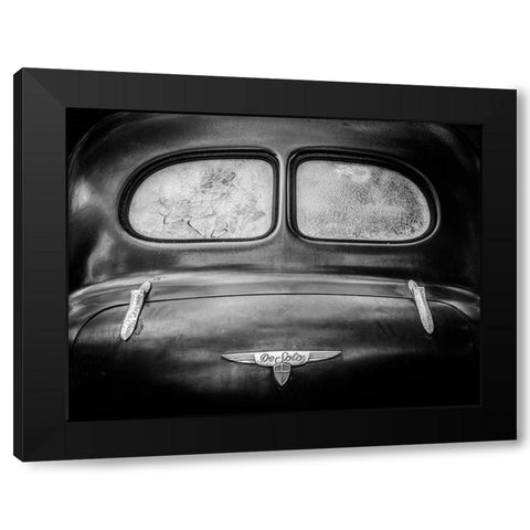 DeSoto 1937 Black Modern Wood Framed Art Print by Gustafsson, Torbjorn