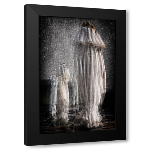 Ghosts of summer Black Modern Wood Framed Art Print by Corte, Raffaele