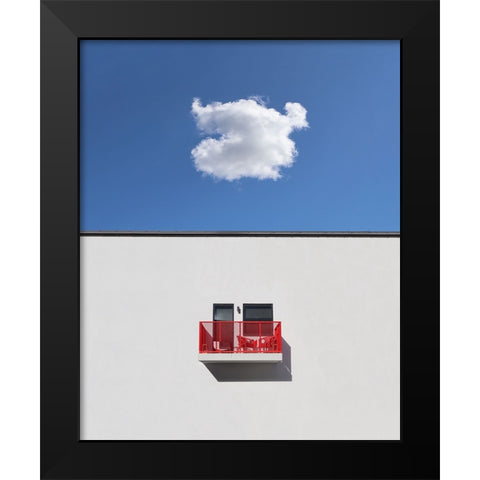 Local forecast Black Modern Wood Framed Art Print by Cederberg, Marcus