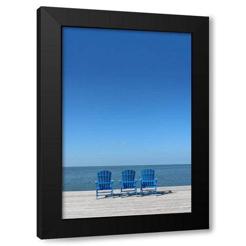 Florida Keys Black Modern Wood Framed Art Print by Cederberg, Marcus