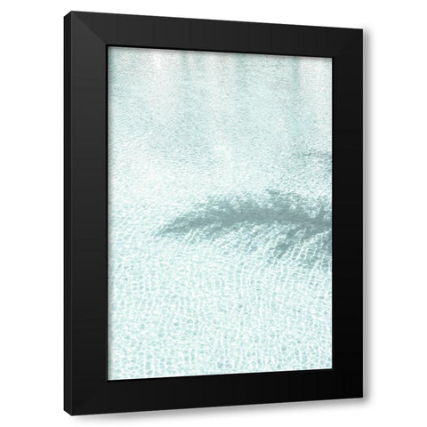 Pool 006 Black Modern Wood Framed Art Print with Double Matting by Artographie Studio