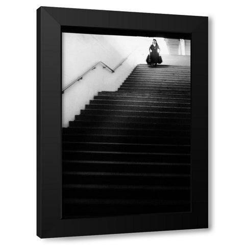 Too Much Heaven Black Modern Wood Framed Art Print with Double Matting by Mexia, Laura