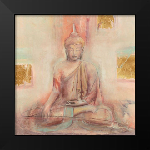 Buddha I Black Modern Wood Framed Art Print by Amrhein, Elvira