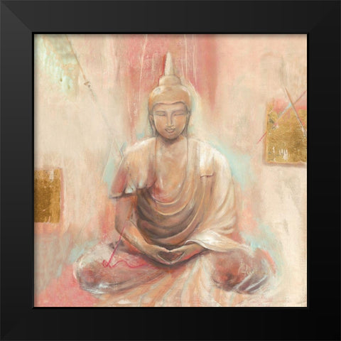 Buddha II Black Modern Wood Framed Art Print by Amrhein, Elvira