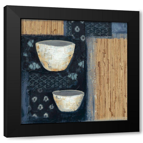 East meets West II Black Modern Wood Framed Art Print with Double Matting by Shaffer Johnson, Sandee