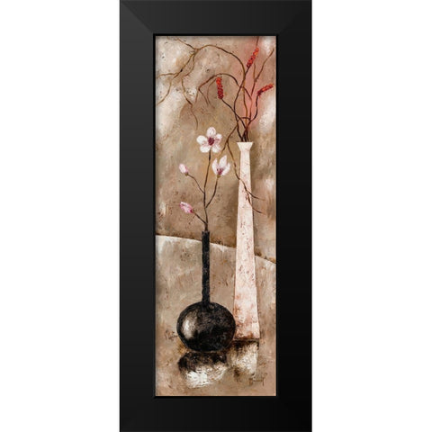 Zen attitude III Black Modern Wood Framed Art Print by Mansart, Veronique