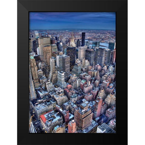 Young and Old Heroes Black Modern Wood Framed Art Print by Terrible, Aurelien