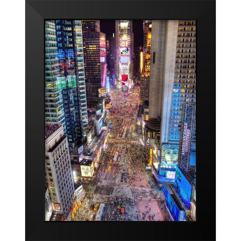 Renaissance Black Modern Wood Framed Art Print by Terrible, Aurelien