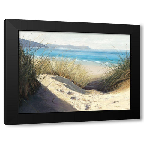 Dune Shadows Black Modern Wood Framed Art Print with Double Matting by Atkinson, Caroline