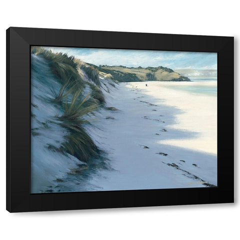 Bay I Black Modern Wood Framed Art Print with Double Matting by Atkinson, Caroline