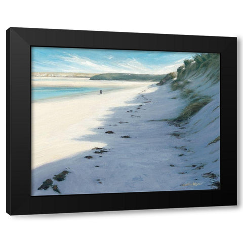 Bay II Black Modern Wood Framed Art Print by Atkinson, Caroline