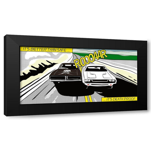 It s better than safe ... Black Modern Wood Framed Art Print by Strapelias - PR, Pierre