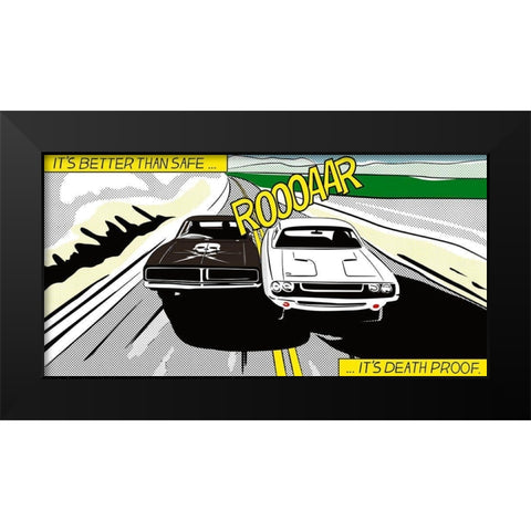 It s better than safe ... Black Modern Wood Framed Art Print by Strapelias - PR, Pierre