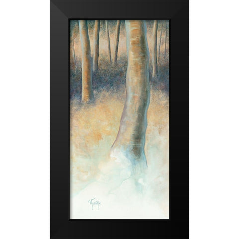 Une vie a neuf Black Modern Wood Framed Art Print by VALENTIN