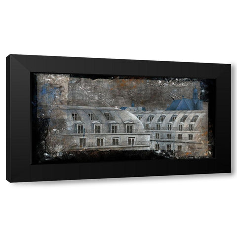 Facade I Black Modern Wood Framed Art Print by Cadoret, Virginie