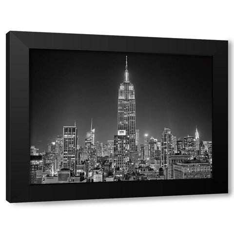 230 5th Avenue Black Modern Wood Framed Art Print with Double Matting by Terrible, Aurelien