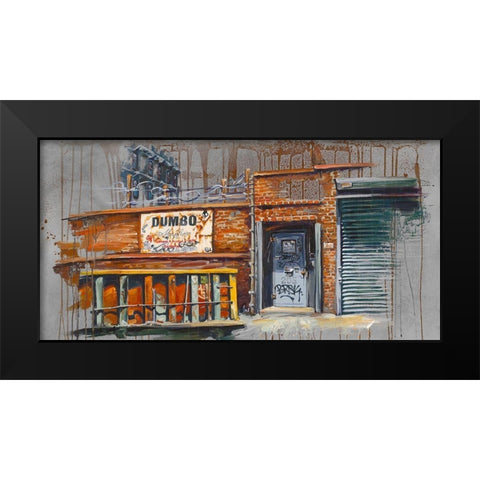 Dumbo IV Black Modern Wood Framed Art Print by Blondel, Sandrine