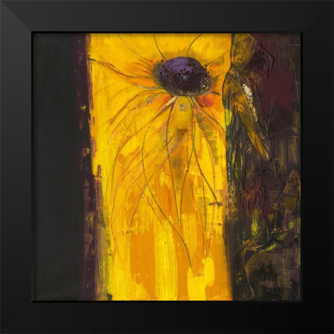 Velours et carnaval Black Modern Wood Framed Art Print by Naudin, Genevieve