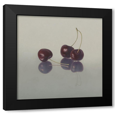 IIDK1263 Black Modern Wood Framed Art Print by Delaer