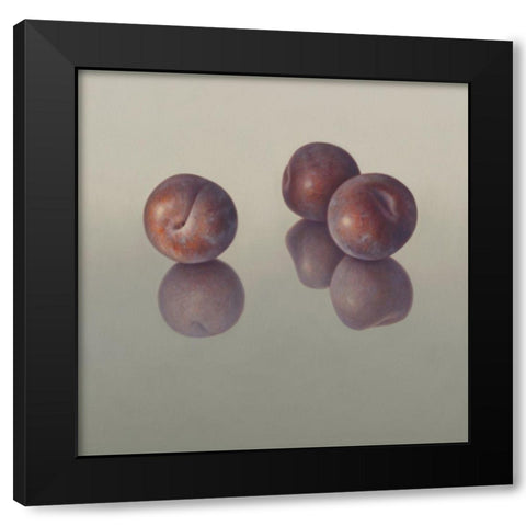 IIDKI1261 Black Modern Wood Framed Art Print with Double Matting by Delaer