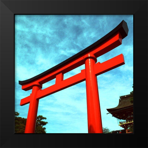 Tori I Black Modern Wood Framed Art Print by Weber, Matthias