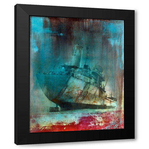 Malika I Black Modern Wood Framed Art Print by Streicher, Tibo