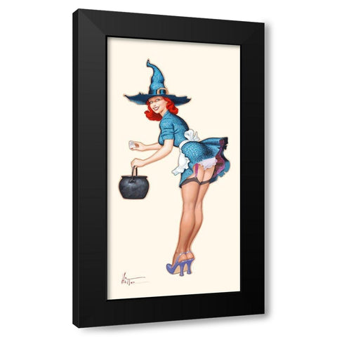 La potion Black Modern Wood Framed Art Print by Hitte, Patrick
