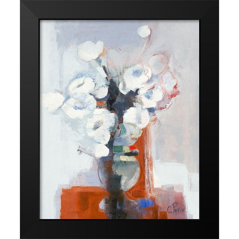 Anemones I Black Modern Wood Framed Art Print by Parise, Chantal