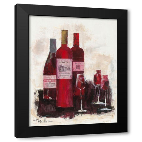 Riches aromes Black Modern Wood Framed Art Print with Double Matting by Persillon, Francoise